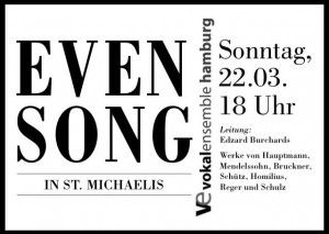 Evensong im Michel